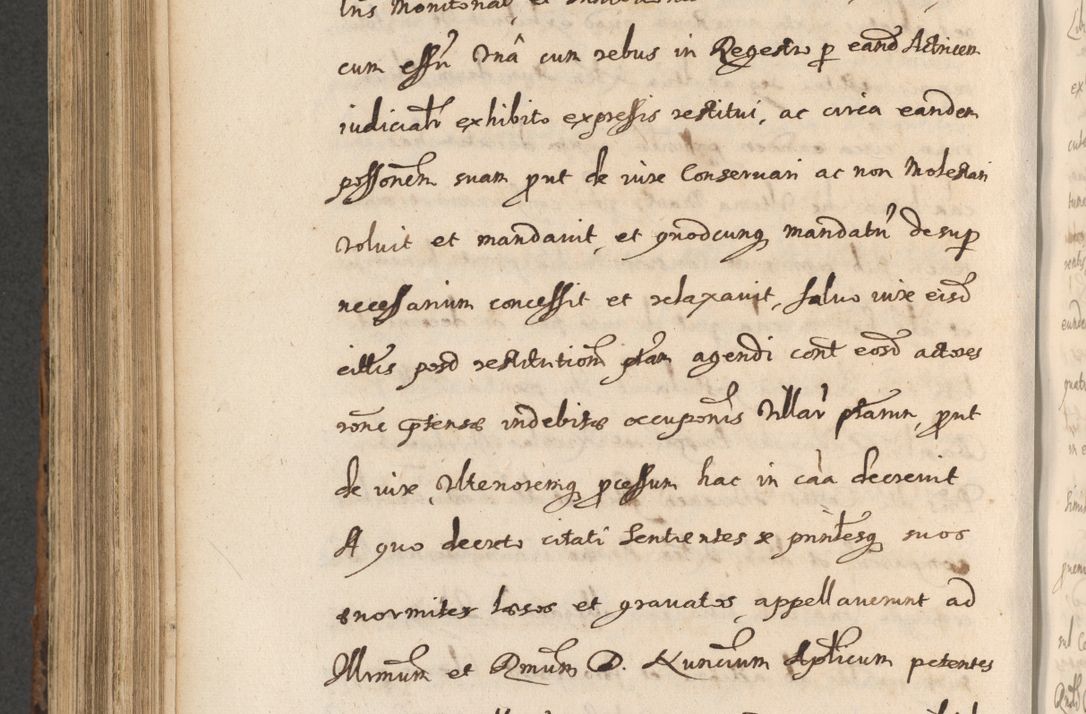 Zdjęcie nr 830 dla obiektu archiwalnego: Acta actorum, institutionum, resignationum, provisionum, decretorum, sententiarum, inscriptionum, testamentorum, confirmationum, ingrossationum, obligationum, quietationum, constitutionum R. D. Andreae Szołdrski, episcopi Kijoviensis, Gnesnensis et Posnaniensis praepositi, cantoris Cracoviensis, Vladislaviensis canonici, R. S. M. secretarii, episcopatus Cracoviensis in spiritualibus er temporalibus deputati anno 1633, 1634 et 1635
