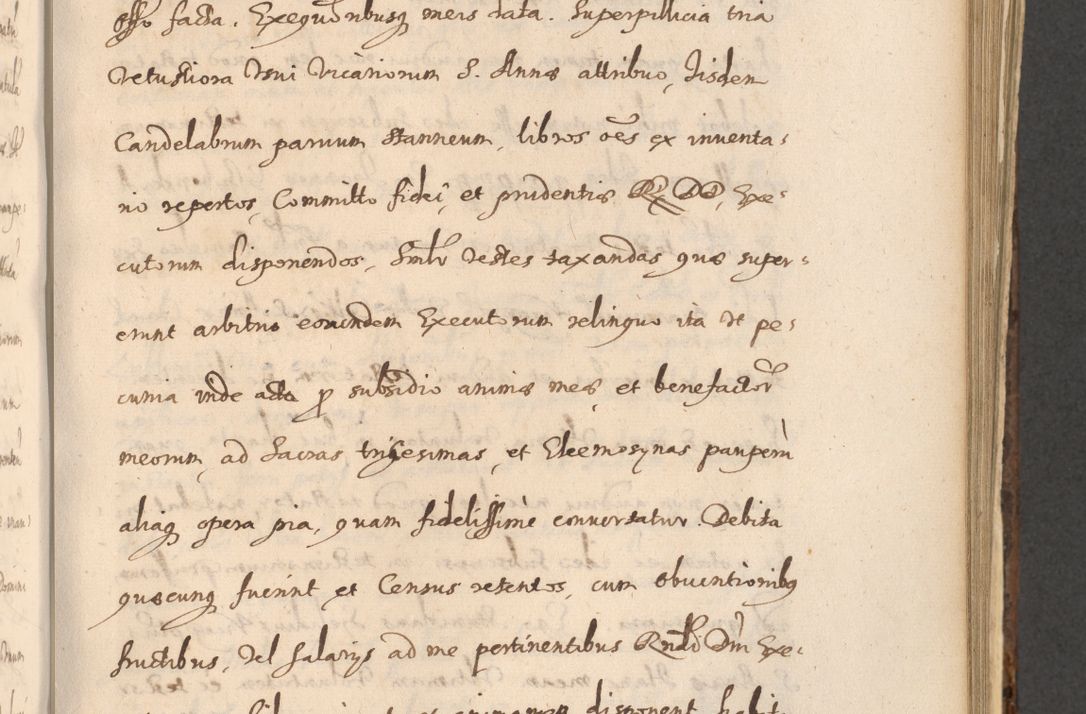 Zdjęcie nr 821 dla obiektu archiwalnego: Acta actorum, institutionum, resignationum, provisionum, decretorum, sententiarum, inscriptionum, testamentorum, confirmationum, ingrossationum, obligationum, quietationum, constitutionum R. D. Andreae Szołdrski, episcopi Kijoviensis, Gnesnensis et Posnaniensis praepositi, cantoris Cracoviensis, Vladislaviensis canonici, R. S. M. secretarii, episcopatus Cracoviensis in spiritualibus er temporalibus deputati anno 1633, 1634 et 1635