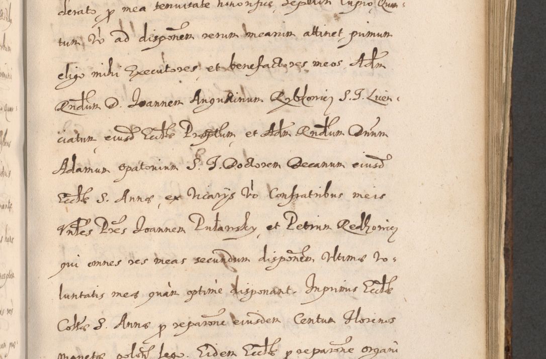 Zdjęcie nr 817 dla obiektu archiwalnego: Acta actorum, institutionum, resignationum, provisionum, decretorum, sententiarum, inscriptionum, testamentorum, confirmationum, ingrossationum, obligationum, quietationum, constitutionum R. D. Andreae Szołdrski, episcopi Kijoviensis, Gnesnensis et Posnaniensis praepositi, cantoris Cracoviensis, Vladislaviensis canonici, R. S. M. secretarii, episcopatus Cracoviensis in spiritualibus er temporalibus deputati anno 1633, 1634 et 1635