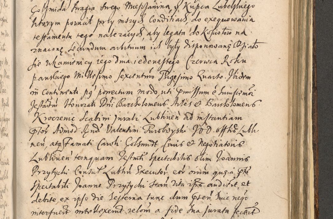 Zdjęcie nr 1207 dla obiektu archiwalnego: Acta actorum, institutionum, resignationum, provisionum, decretorum, sententiarum, inscriptionum, testamentorum, confirmationum, ingrossationum, obligationum, quietationum, constitutionum R. D. Andreae Szołdrski, episcopi Kijoviensis, Gnesnensis et Posnaniensis praepositi, cantoris Cracoviensis, Vladislaviensis canonici, R. S. M. secretarii, episcopatus Cracoviensis in spiritualibus er temporalibus deputati anno 1633, 1634 et 1635