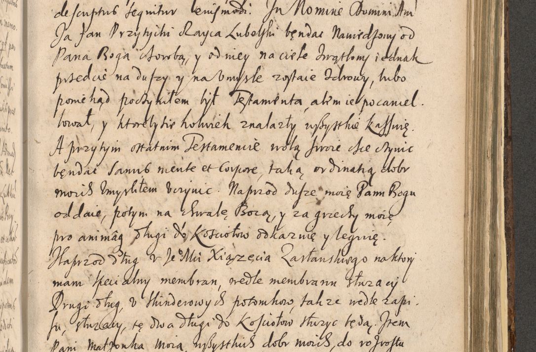 Zdjęcie nr 1205 dla obiektu archiwalnego: Acta actorum, institutionum, resignationum, provisionum, decretorum, sententiarum, inscriptionum, testamentorum, confirmationum, ingrossationum, obligationum, quietationum, constitutionum R. D. Andreae Szołdrski, episcopi Kijoviensis, Gnesnensis et Posnaniensis praepositi, cantoris Cracoviensis, Vladislaviensis canonici, R. S. M. secretarii, episcopatus Cracoviensis in spiritualibus er temporalibus deputati anno 1633, 1634 et 1635