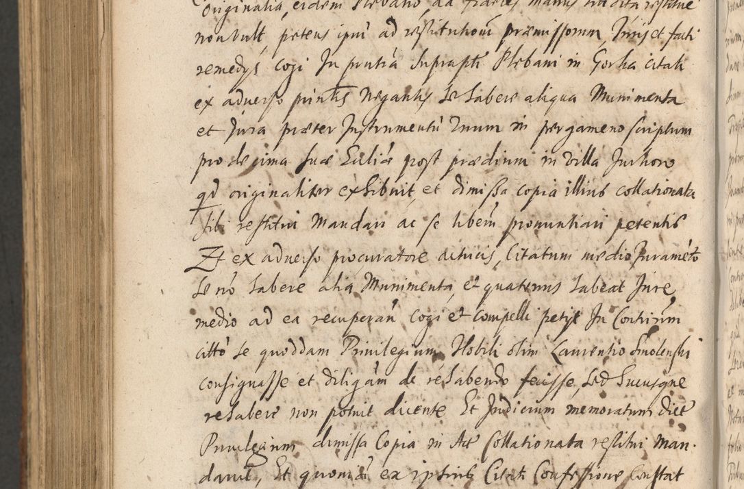 Zdjęcie nr 1198 dla obiektu archiwalnego: Acta actorum, institutionum, resignationum, provisionum, decretorum, sententiarum, inscriptionum, testamentorum, confirmationum, ingrossationum, obligationum, quietationum, constitutionum R. D. Andreae Szołdrski, episcopi Kijoviensis, Gnesnensis et Posnaniensis praepositi, cantoris Cracoviensis, Vladislaviensis canonici, R. S. M. secretarii, episcopatus Cracoviensis in spiritualibus er temporalibus deputati anno 1633, 1634 et 1635