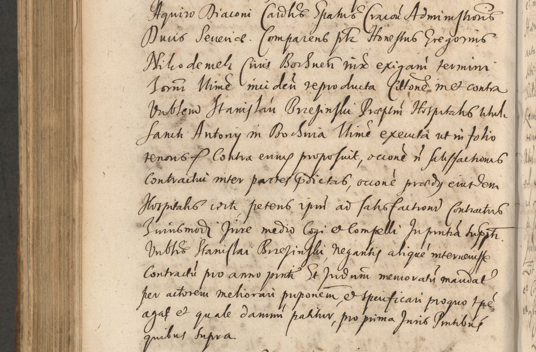 Zdjęcie nr 1196 dla obiektu archiwalnego: Acta actorum, institutionum, resignationum, provisionum, decretorum, sententiarum, inscriptionum, testamentorum, confirmationum, ingrossationum, obligationum, quietationum, constitutionum R. D. Andreae Szołdrski, episcopi Kijoviensis, Gnesnensis et Posnaniensis praepositi, cantoris Cracoviensis, Vladislaviensis canonici, R. S. M. secretarii, episcopatus Cracoviensis in spiritualibus er temporalibus deputati anno 1633, 1634 et 1635