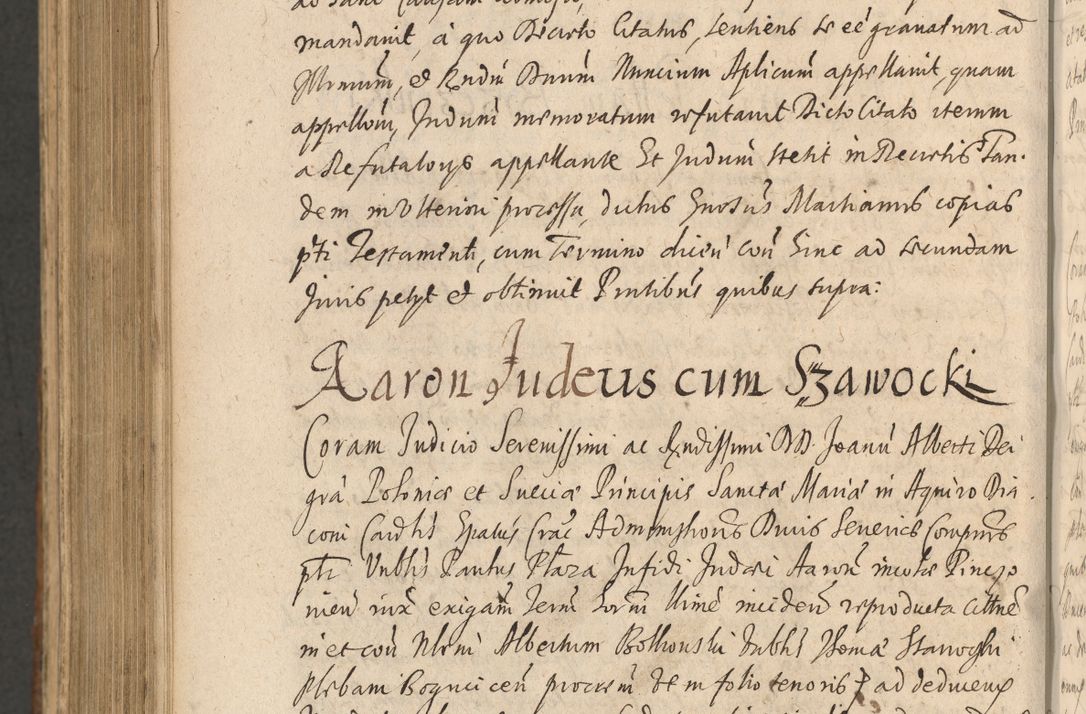 Zdjęcie nr 1194 dla obiektu archiwalnego: Acta actorum, institutionum, resignationum, provisionum, decretorum, sententiarum, inscriptionum, testamentorum, confirmationum, ingrossationum, obligationum, quietationum, constitutionum R. D. Andreae Szołdrski, episcopi Kijoviensis, Gnesnensis et Posnaniensis praepositi, cantoris Cracoviensis, Vladislaviensis canonici, R. S. M. secretarii, episcopatus Cracoviensis in spiritualibus er temporalibus deputati anno 1633, 1634 et 1635