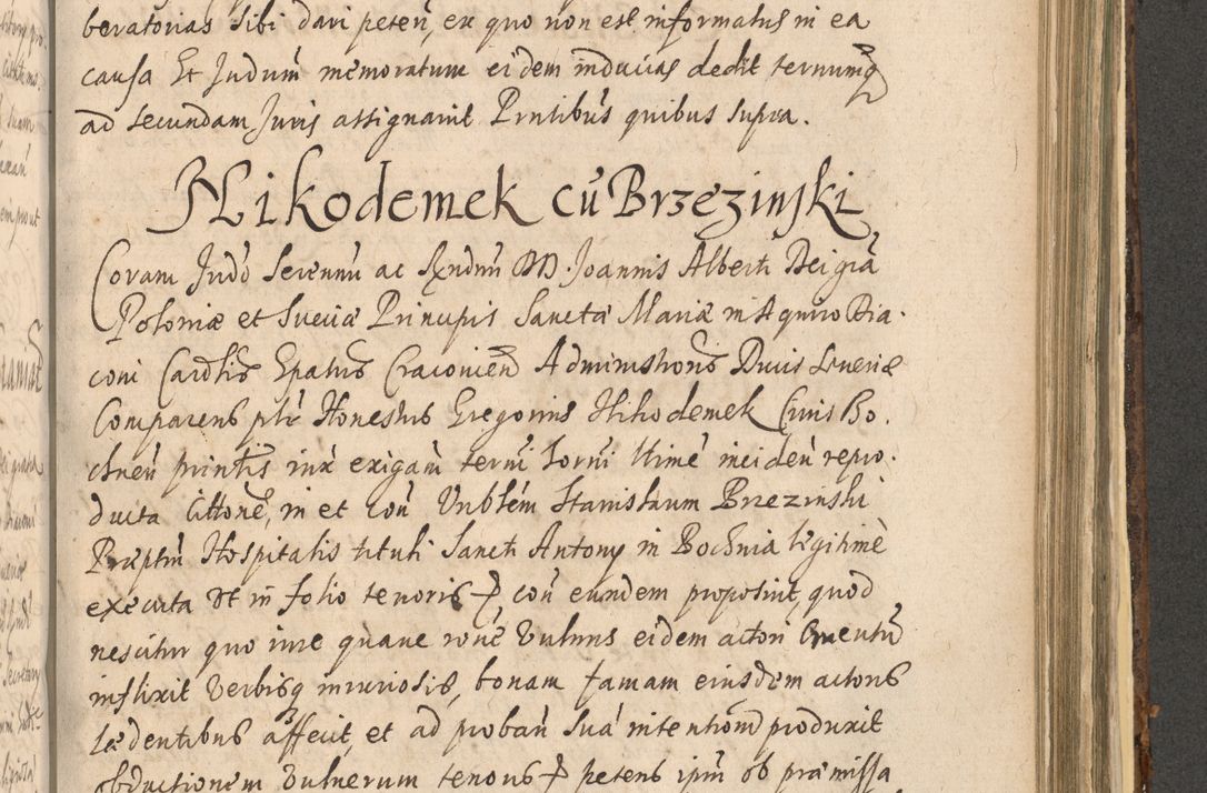 Zdjęcie nr 1191 dla obiektu archiwalnego: Acta actorum, institutionum, resignationum, provisionum, decretorum, sententiarum, inscriptionum, testamentorum, confirmationum, ingrossationum, obligationum, quietationum, constitutionum R. D. Andreae Szołdrski, episcopi Kijoviensis, Gnesnensis et Posnaniensis praepositi, cantoris Cracoviensis, Vladislaviensis canonici, R. S. M. secretarii, episcopatus Cracoviensis in spiritualibus er temporalibus deputati anno 1633, 1634 et 1635