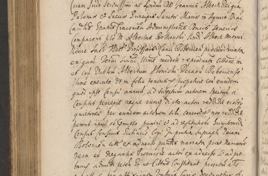 Zdjęcie nr 1188 dla obiektu archiwalnego: Acta actorum, institutionum, resignationum, provisionum, decretorum, sententiarum, inscriptionum, testamentorum, confirmationum, ingrossationum, obligationum, quietationum, constitutionum R. D. Andreae Szołdrski, episcopi Kijoviensis, Gnesnensis et Posnaniensis praepositi, cantoris Cracoviensis, Vladislaviensis canonici, R. S. M. secretarii, episcopatus Cracoviensis in spiritualibus er temporalibus deputati anno 1633, 1634 et 1635