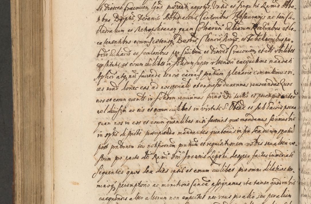 Zdjęcie nr 1172 dla obiektu archiwalnego: Acta actorum, institutionum, resignationum, provisionum, decretorum, sententiarum, inscriptionum, testamentorum, confirmationum, ingrossationum, obligationum, quietationum, constitutionum R. D. Andreae Szołdrski, episcopi Kijoviensis, Gnesnensis et Posnaniensis praepositi, cantoris Cracoviensis, Vladislaviensis canonici, R. S. M. secretarii, episcopatus Cracoviensis in spiritualibus er temporalibus deputati anno 1633, 1634 et 1635