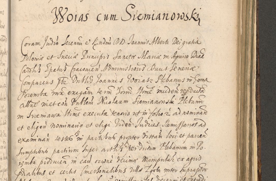 Zdjęcie nr 1159 dla obiektu archiwalnego: Acta actorum, institutionum, resignationum, provisionum, decretorum, sententiarum, inscriptionum, testamentorum, confirmationum, ingrossationum, obligationum, quietationum, constitutionum R. D. Andreae Szołdrski, episcopi Kijoviensis, Gnesnensis et Posnaniensis praepositi, cantoris Cracoviensis, Vladislaviensis canonici, R. S. M. secretarii, episcopatus Cracoviensis in spiritualibus er temporalibus deputati anno 1633, 1634 et 1635