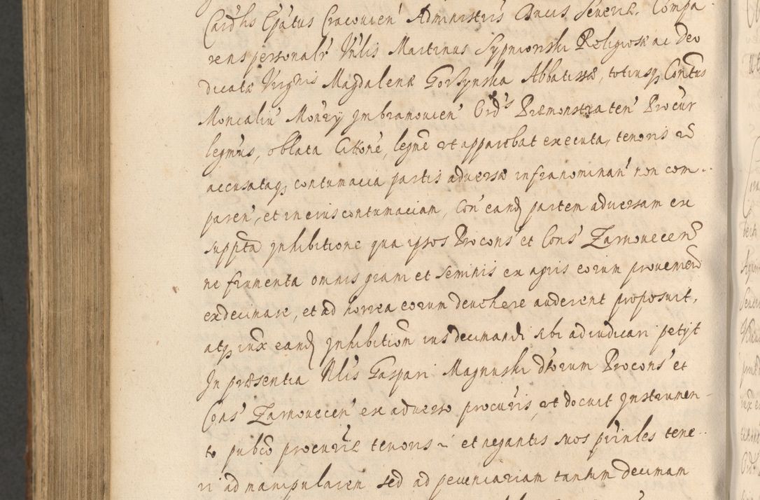 Zdjęcie nr 1148 dla obiektu archiwalnego: Acta actorum, institutionum, resignationum, provisionum, decretorum, sententiarum, inscriptionum, testamentorum, confirmationum, ingrossationum, obligationum, quietationum, constitutionum R. D. Andreae Szołdrski, episcopi Kijoviensis, Gnesnensis et Posnaniensis praepositi, cantoris Cracoviensis, Vladislaviensis canonici, R. S. M. secretarii, episcopatus Cracoviensis in spiritualibus er temporalibus deputati anno 1633, 1634 et 1635