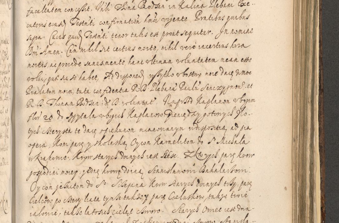 Zdjęcie nr 1139 dla obiektu archiwalnego: Acta actorum, institutionum, resignationum, provisionum, decretorum, sententiarum, inscriptionum, testamentorum, confirmationum, ingrossationum, obligationum, quietationum, constitutionum R. D. Andreae Szołdrski, episcopi Kijoviensis, Gnesnensis et Posnaniensis praepositi, cantoris Cracoviensis, Vladislaviensis canonici, R. S. M. secretarii, episcopatus Cracoviensis in spiritualibus er temporalibus deputati anno 1633, 1634 et 1635
