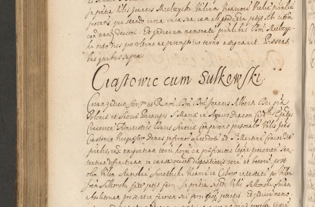 Zdjęcie nr 1136 dla obiektu archiwalnego: Acta actorum, institutionum, resignationum, provisionum, decretorum, sententiarum, inscriptionum, testamentorum, confirmationum, ingrossationum, obligationum, quietationum, constitutionum R. D. Andreae Szołdrski, episcopi Kijoviensis, Gnesnensis et Posnaniensis praepositi, cantoris Cracoviensis, Vladislaviensis canonici, R. S. M. secretarii, episcopatus Cracoviensis in spiritualibus er temporalibus deputati anno 1633, 1634 et 1635