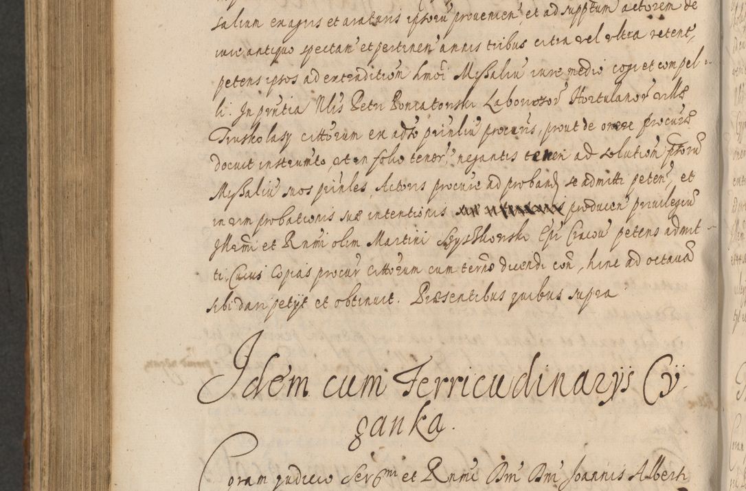 Zdjęcie nr 1132 dla obiektu archiwalnego: Acta actorum, institutionum, resignationum, provisionum, decretorum, sententiarum, inscriptionum, testamentorum, confirmationum, ingrossationum, obligationum, quietationum, constitutionum R. D. Andreae Szołdrski, episcopi Kijoviensis, Gnesnensis et Posnaniensis praepositi, cantoris Cracoviensis, Vladislaviensis canonici, R. S. M. secretarii, episcopatus Cracoviensis in spiritualibus er temporalibus deputati anno 1633, 1634 et 1635