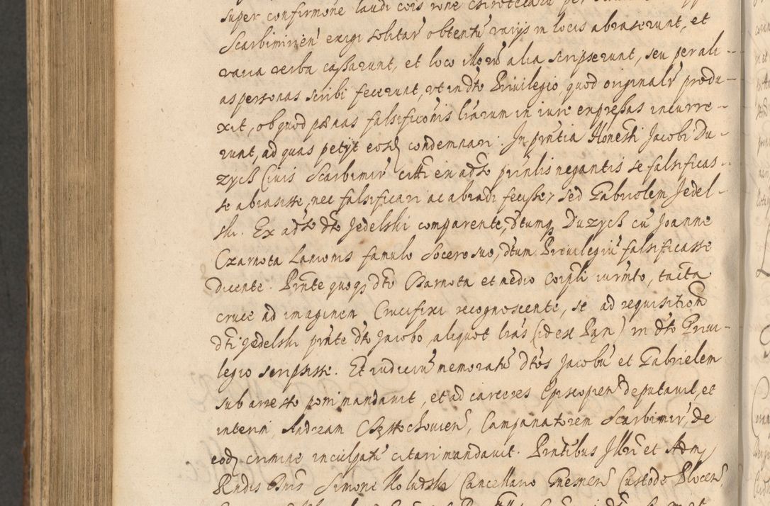 Zdjęcie nr 1128 dla obiektu archiwalnego: Acta actorum, institutionum, resignationum, provisionum, decretorum, sententiarum, inscriptionum, testamentorum, confirmationum, ingrossationum, obligationum, quietationum, constitutionum R. D. Andreae Szołdrski, episcopi Kijoviensis, Gnesnensis et Posnaniensis praepositi, cantoris Cracoviensis, Vladislaviensis canonici, R. S. M. secretarii, episcopatus Cracoviensis in spiritualibus er temporalibus deputati anno 1633, 1634 et 1635