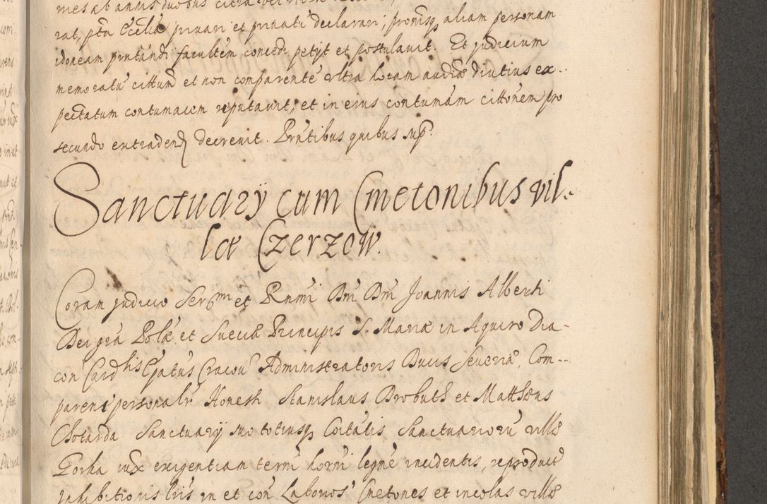 Zdjęcie nr 1117 dla obiektu archiwalnego: Acta actorum, institutionum, resignationum, provisionum, decretorum, sententiarum, inscriptionum, testamentorum, confirmationum, ingrossationum, obligationum, quietationum, constitutionum R. D. Andreae Szołdrski, episcopi Kijoviensis, Gnesnensis et Posnaniensis praepositi, cantoris Cracoviensis, Vladislaviensis canonici, R. S. M. secretarii, episcopatus Cracoviensis in spiritualibus er temporalibus deputati anno 1633, 1634 et 1635