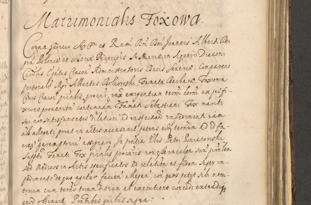 Zdjęcie nr 1113 dla obiektu archiwalnego: Acta actorum, institutionum, resignationum, provisionum, decretorum, sententiarum, inscriptionum, testamentorum, confirmationum, ingrossationum, obligationum, quietationum, constitutionum R. D. Andreae Szołdrski, episcopi Kijoviensis, Gnesnensis et Posnaniensis praepositi, cantoris Cracoviensis, Vladislaviensis canonici, R. S. M. secretarii, episcopatus Cracoviensis in spiritualibus er temporalibus deputati anno 1633, 1634 et 1635