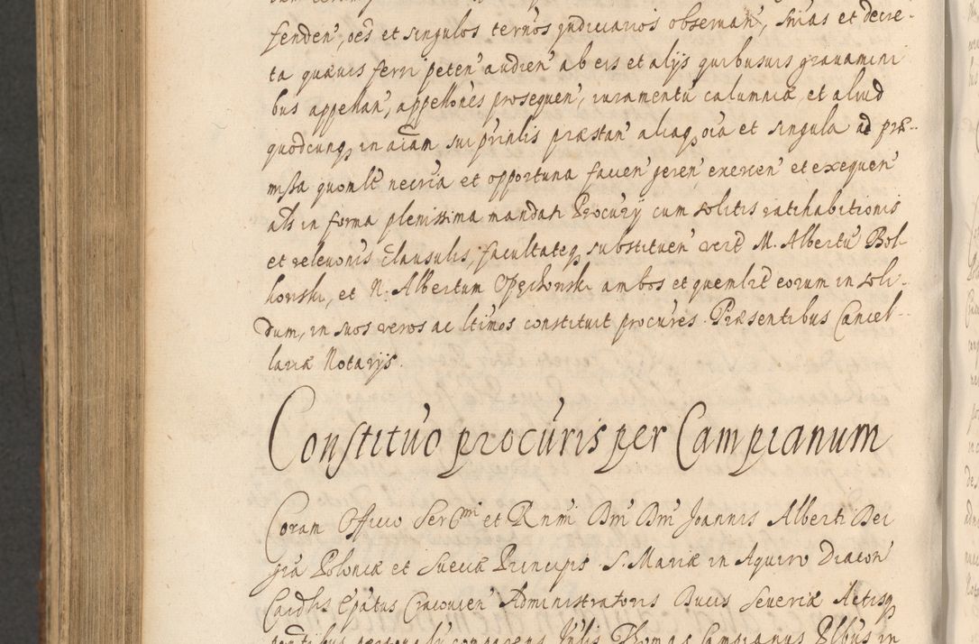 Zdjęcie nr 1108 dla obiektu archiwalnego: Acta actorum, institutionum, resignationum, provisionum, decretorum, sententiarum, inscriptionum, testamentorum, confirmationum, ingrossationum, obligationum, quietationum, constitutionum R. D. Andreae Szołdrski, episcopi Kijoviensis, Gnesnensis et Posnaniensis praepositi, cantoris Cracoviensis, Vladislaviensis canonici, R. S. M. secretarii, episcopatus Cracoviensis in spiritualibus er temporalibus deputati anno 1633, 1634 et 1635