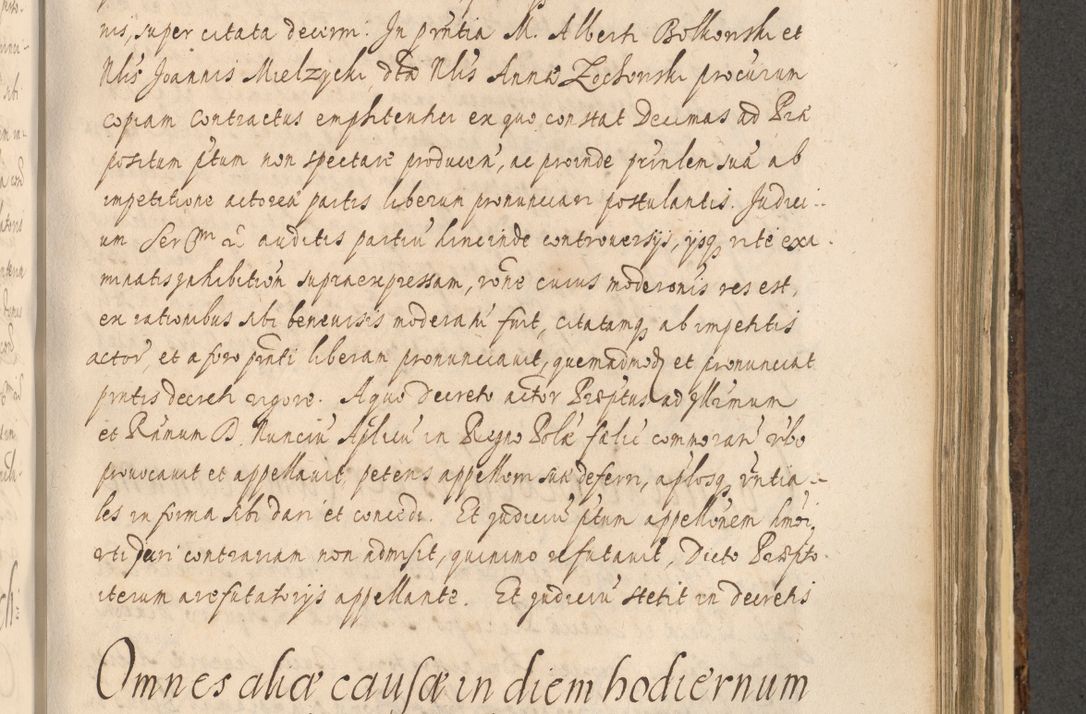 Zdjęcie nr 1107 dla obiektu archiwalnego: Acta actorum, institutionum, resignationum, provisionum, decretorum, sententiarum, inscriptionum, testamentorum, confirmationum, ingrossationum, obligationum, quietationum, constitutionum R. D. Andreae Szołdrski, episcopi Kijoviensis, Gnesnensis et Posnaniensis praepositi, cantoris Cracoviensis, Vladislaviensis canonici, R. S. M. secretarii, episcopatus Cracoviensis in spiritualibus er temporalibus deputati anno 1633, 1634 et 1635