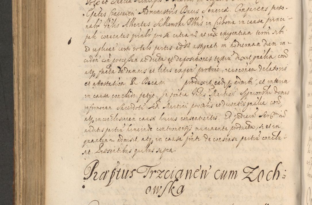 Zdjęcie nr 1106 dla obiektu archiwalnego: Acta actorum, institutionum, resignationum, provisionum, decretorum, sententiarum, inscriptionum, testamentorum, confirmationum, ingrossationum, obligationum, quietationum, constitutionum R. D. Andreae Szołdrski, episcopi Kijoviensis, Gnesnensis et Posnaniensis praepositi, cantoris Cracoviensis, Vladislaviensis canonici, R. S. M. secretarii, episcopatus Cracoviensis in spiritualibus er temporalibus deputati anno 1633, 1634 et 1635