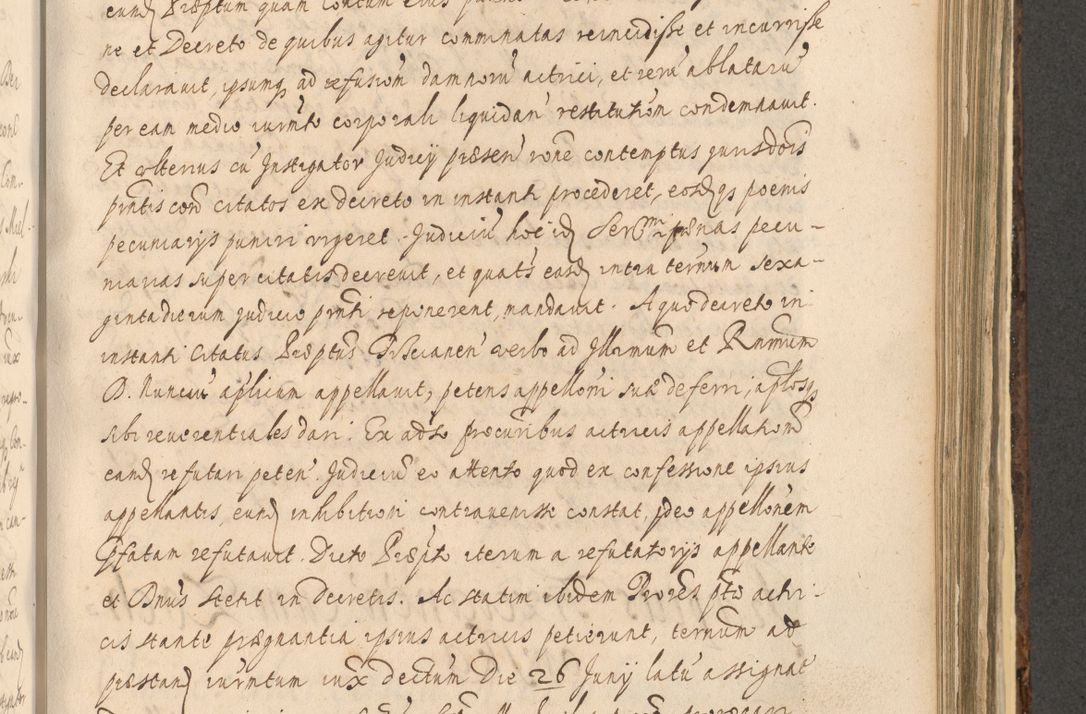 Zdjęcie nr 1105 dla obiektu archiwalnego: Acta actorum, institutionum, resignationum, provisionum, decretorum, sententiarum, inscriptionum, testamentorum, confirmationum, ingrossationum, obligationum, quietationum, constitutionum R. D. Andreae Szołdrski, episcopi Kijoviensis, Gnesnensis et Posnaniensis praepositi, cantoris Cracoviensis, Vladislaviensis canonici, R. S. M. secretarii, episcopatus Cracoviensis in spiritualibus er temporalibus deputati anno 1633, 1634 et 1635
