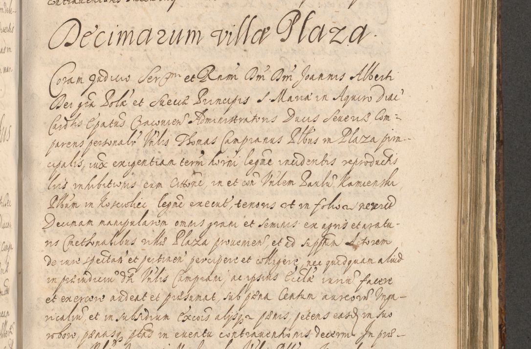 Zdjęcie nr 1099 dla obiektu archiwalnego: Acta actorum, institutionum, resignationum, provisionum, decretorum, sententiarum, inscriptionum, testamentorum, confirmationum, ingrossationum, obligationum, quietationum, constitutionum R. D. Andreae Szołdrski, episcopi Kijoviensis, Gnesnensis et Posnaniensis praepositi, cantoris Cracoviensis, Vladislaviensis canonici, R. S. M. secretarii, episcopatus Cracoviensis in spiritualibus er temporalibus deputati anno 1633, 1634 et 1635