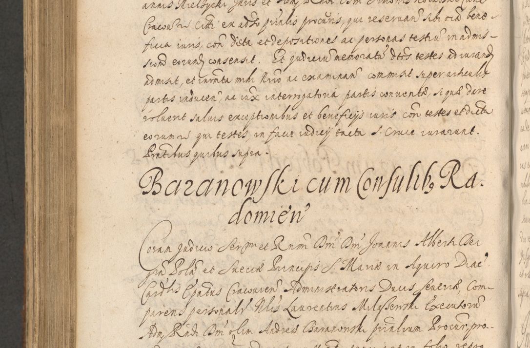 Zdjęcie nr 1096 dla obiektu archiwalnego: Acta actorum, institutionum, resignationum, provisionum, decretorum, sententiarum, inscriptionum, testamentorum, confirmationum, ingrossationum, obligationum, quietationum, constitutionum R. D. Andreae Szołdrski, episcopi Kijoviensis, Gnesnensis et Posnaniensis praepositi, cantoris Cracoviensis, Vladislaviensis canonici, R. S. M. secretarii, episcopatus Cracoviensis in spiritualibus er temporalibus deputati anno 1633, 1634 et 1635