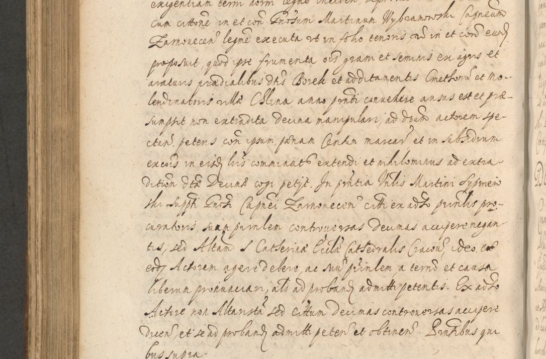 Zdjęcie nr 1094 dla obiektu archiwalnego: Acta actorum, institutionum, resignationum, provisionum, decretorum, sententiarum, inscriptionum, testamentorum, confirmationum, ingrossationum, obligationum, quietationum, constitutionum R. D. Andreae Szołdrski, episcopi Kijoviensis, Gnesnensis et Posnaniensis praepositi, cantoris Cracoviensis, Vladislaviensis canonici, R. S. M. secretarii, episcopatus Cracoviensis in spiritualibus er temporalibus deputati anno 1633, 1634 et 1635