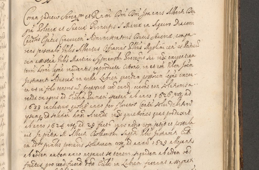 Zdjęcie nr 1089 dla obiektu archiwalnego: Acta actorum, institutionum, resignationum, provisionum, decretorum, sententiarum, inscriptionum, testamentorum, confirmationum, ingrossationum, obligationum, quietationum, constitutionum R. D. Andreae Szołdrski, episcopi Kijoviensis, Gnesnensis et Posnaniensis praepositi, cantoris Cracoviensis, Vladislaviensis canonici, R. S. M. secretarii, episcopatus Cracoviensis in spiritualibus er temporalibus deputati anno 1633, 1634 et 1635