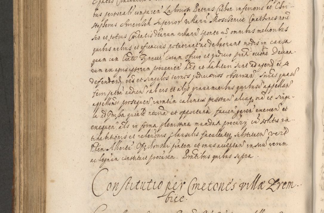 Zdjęcie nr 1084 dla obiektu archiwalnego: Acta actorum, institutionum, resignationum, provisionum, decretorum, sententiarum, inscriptionum, testamentorum, confirmationum, ingrossationum, obligationum, quietationum, constitutionum R. D. Andreae Szołdrski, episcopi Kijoviensis, Gnesnensis et Posnaniensis praepositi, cantoris Cracoviensis, Vladislaviensis canonici, R. S. M. secretarii, episcopatus Cracoviensis in spiritualibus er temporalibus deputati anno 1633, 1634 et 1635