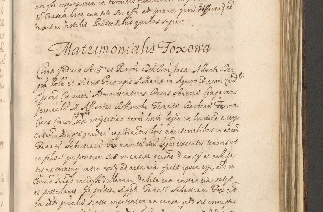 Zdjęcie nr 1081 dla obiektu archiwalnego: Acta actorum, institutionum, resignationum, provisionum, decretorum, sententiarum, inscriptionum, testamentorum, confirmationum, ingrossationum, obligationum, quietationum, constitutionum R. D. Andreae Szołdrski, episcopi Kijoviensis, Gnesnensis et Posnaniensis praepositi, cantoris Cracoviensis, Vladislaviensis canonici, R. S. M. secretarii, episcopatus Cracoviensis in spiritualibus er temporalibus deputati anno 1633, 1634 et 1635