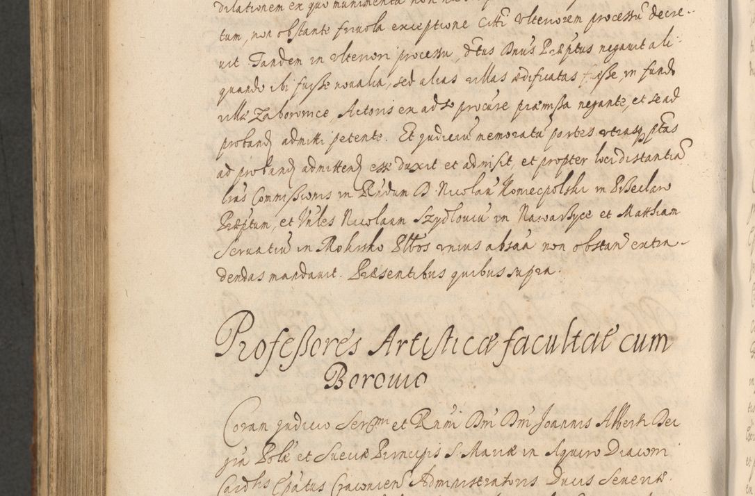 Zdjęcie nr 1080 dla obiektu archiwalnego: Acta actorum, institutionum, resignationum, provisionum, decretorum, sententiarum, inscriptionum, testamentorum, confirmationum, ingrossationum, obligationum, quietationum, constitutionum R. D. Andreae Szołdrski, episcopi Kijoviensis, Gnesnensis et Posnaniensis praepositi, cantoris Cracoviensis, Vladislaviensis canonici, R. S. M. secretarii, episcopatus Cracoviensis in spiritualibus er temporalibus deputati anno 1633, 1634 et 1635