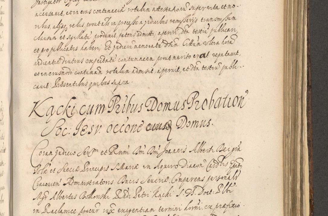 Zdjęcie nr 1077 dla obiektu archiwalnego: Acta actorum, institutionum, resignationum, provisionum, decretorum, sententiarum, inscriptionum, testamentorum, confirmationum, ingrossationum, obligationum, quietationum, constitutionum R. D. Andreae Szołdrski, episcopi Kijoviensis, Gnesnensis et Posnaniensis praepositi, cantoris Cracoviensis, Vladislaviensis canonici, R. S. M. secretarii, episcopatus Cracoviensis in spiritualibus er temporalibus deputati anno 1633, 1634 et 1635