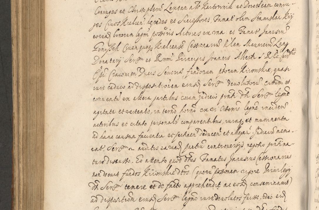 Zdjęcie nr 1072 dla obiektu archiwalnego: Acta actorum, institutionum, resignationum, provisionum, decretorum, sententiarum, inscriptionum, testamentorum, confirmationum, ingrossationum, obligationum, quietationum, constitutionum R. D. Andreae Szołdrski, episcopi Kijoviensis, Gnesnensis et Posnaniensis praepositi, cantoris Cracoviensis, Vladislaviensis canonici, R. S. M. secretarii, episcopatus Cracoviensis in spiritualibus er temporalibus deputati anno 1633, 1634 et 1635
