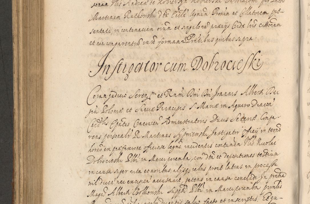 Zdjęcie nr 1066 dla obiektu archiwalnego: Acta actorum, institutionum, resignationum, provisionum, decretorum, sententiarum, inscriptionum, testamentorum, confirmationum, ingrossationum, obligationum, quietationum, constitutionum R. D. Andreae Szołdrski, episcopi Kijoviensis, Gnesnensis et Posnaniensis praepositi, cantoris Cracoviensis, Vladislaviensis canonici, R. S. M. secretarii, episcopatus Cracoviensis in spiritualibus er temporalibus deputati anno 1633, 1634 et 1635
