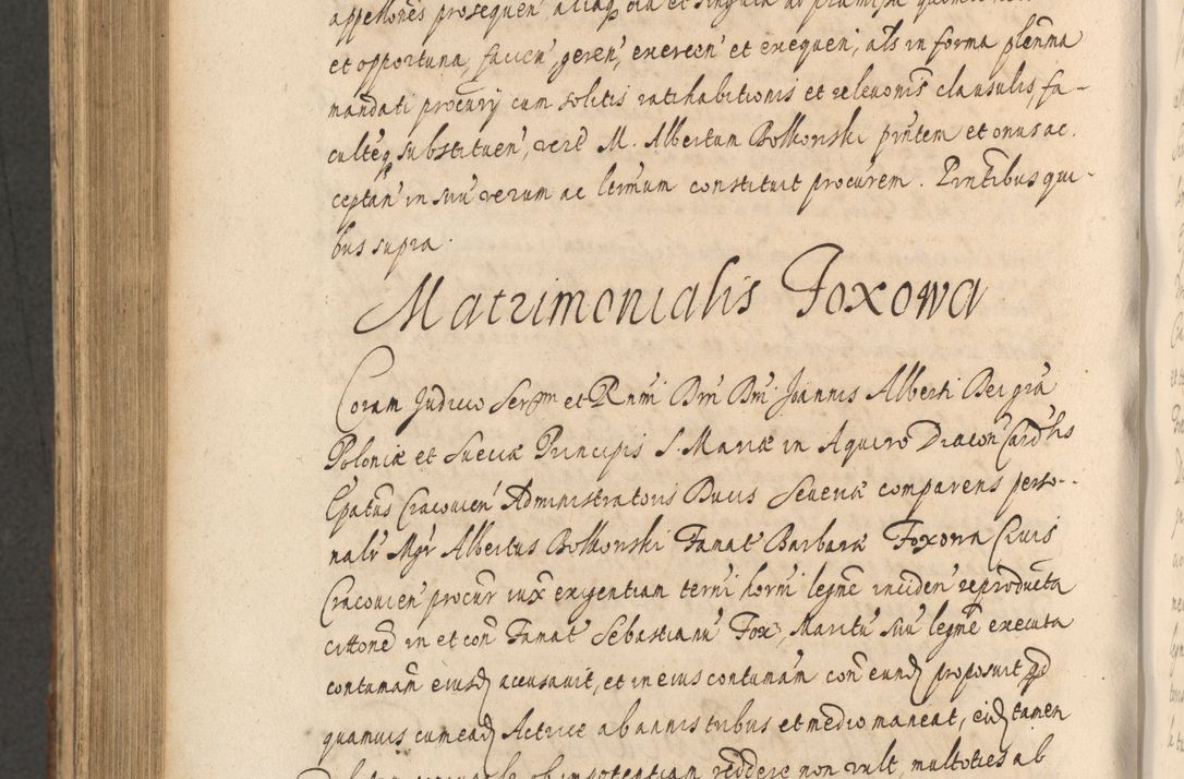 Zdjęcie nr 1062 dla obiektu archiwalnego: Acta actorum, institutionum, resignationum, provisionum, decretorum, sententiarum, inscriptionum, testamentorum, confirmationum, ingrossationum, obligationum, quietationum, constitutionum R. D. Andreae Szołdrski, episcopi Kijoviensis, Gnesnensis et Posnaniensis praepositi, cantoris Cracoviensis, Vladislaviensis canonici, R. S. M. secretarii, episcopatus Cracoviensis in spiritualibus er temporalibus deputati anno 1633, 1634 et 1635