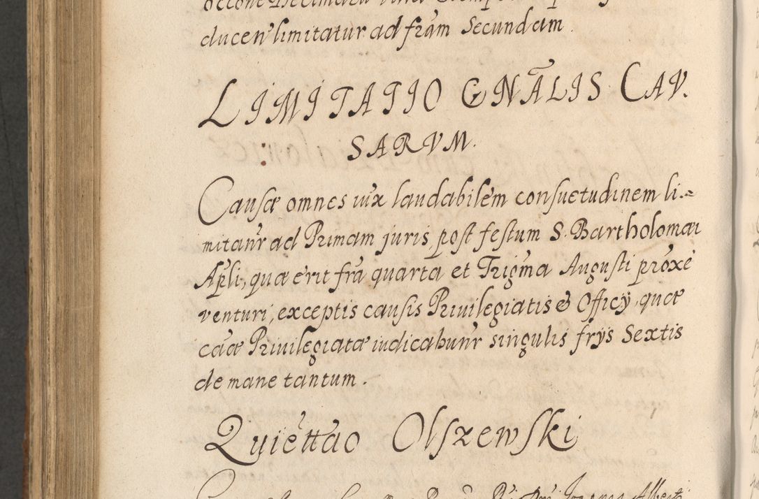 Zdjęcie nr 1020 dla obiektu archiwalnego: Acta actorum, institutionum, resignationum, provisionum, decretorum, sententiarum, inscriptionum, testamentorum, confirmationum, ingrossationum, obligationum, quietationum, constitutionum R. D. Andreae Szołdrski, episcopi Kijoviensis, Gnesnensis et Posnaniensis praepositi, cantoris Cracoviensis, Vladislaviensis canonici, R. S. M. secretarii, episcopatus Cracoviensis in spiritualibus er temporalibus deputati anno 1633, 1634 et 1635