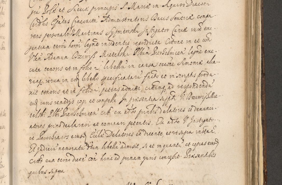 Zdjęcie nr 1027 dla obiektu archiwalnego: Acta actorum, institutionum, resignationum, provisionum, decretorum, sententiarum, inscriptionum, testamentorum, confirmationum, ingrossationum, obligationum, quietationum, constitutionum R. D. Andreae Szołdrski, episcopi Kijoviensis, Gnesnensis et Posnaniensis praepositi, cantoris Cracoviensis, Vladislaviensis canonici, R. S. M. secretarii, episcopatus Cracoviensis in spiritualibus er temporalibus deputati anno 1633, 1634 et 1635