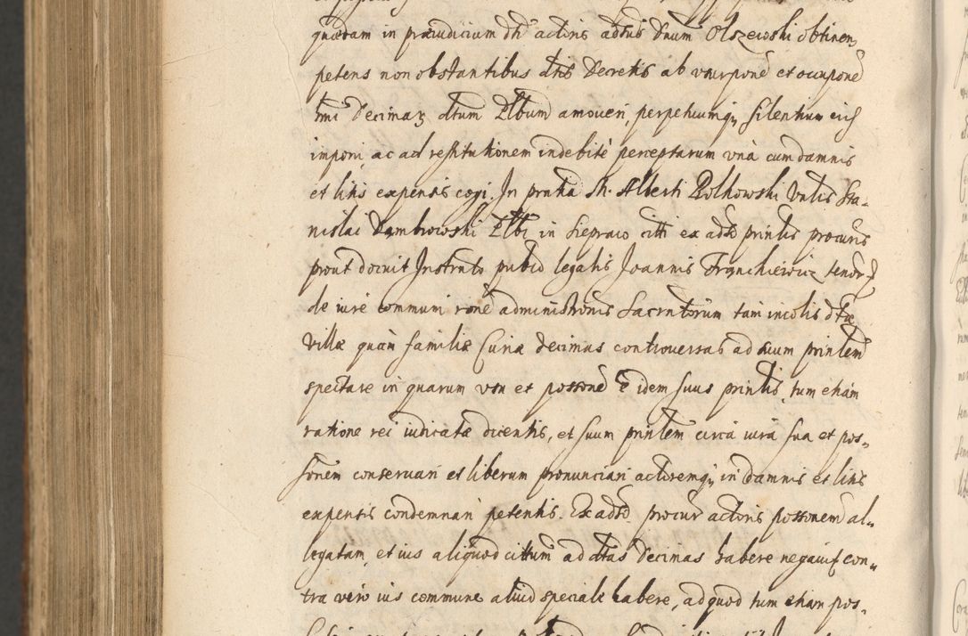 Zdjęcie nr 1388 dla obiektu archiwalnego: Acta actorum, institutionum, resignationum, provisionum, decretorum, sententiarum, inscriptionum, testamentorum, confirmationum, ingrossationum, obligationum, quietationum, constitutionum R. D. Andreae Szołdrski, episcopi Kijoviensis, Gnesnensis et Posnaniensis praepositi, cantoris Cracoviensis, Vladislaviensis canonici, R. S. M. secretarii, episcopatus Cracoviensis in spiritualibus er temporalibus deputati anno 1633, 1634 et 1635