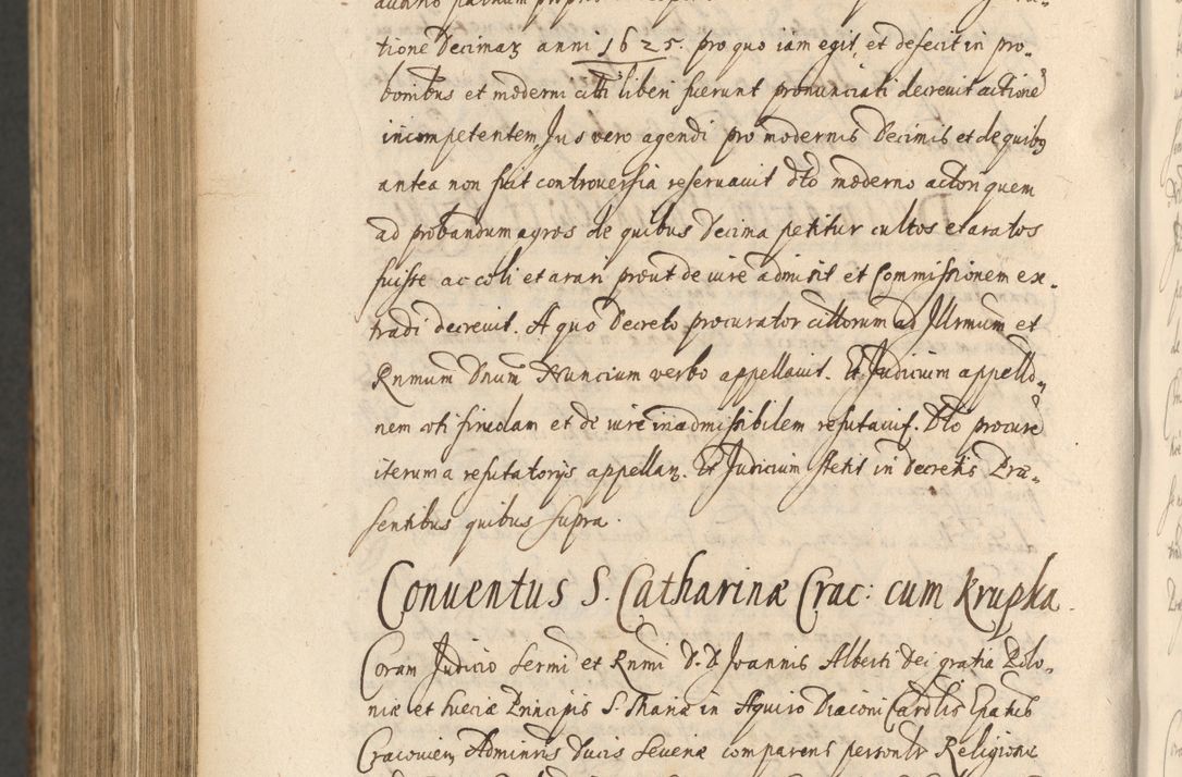 Zdjęcie nr 1386 dla obiektu archiwalnego: Acta actorum, institutionum, resignationum, provisionum, decretorum, sententiarum, inscriptionum, testamentorum, confirmationum, ingrossationum, obligationum, quietationum, constitutionum R. D. Andreae Szołdrski, episcopi Kijoviensis, Gnesnensis et Posnaniensis praepositi, cantoris Cracoviensis, Vladislaviensis canonici, R. S. M. secretarii, episcopatus Cracoviensis in spiritualibus er temporalibus deputati anno 1633, 1634 et 1635