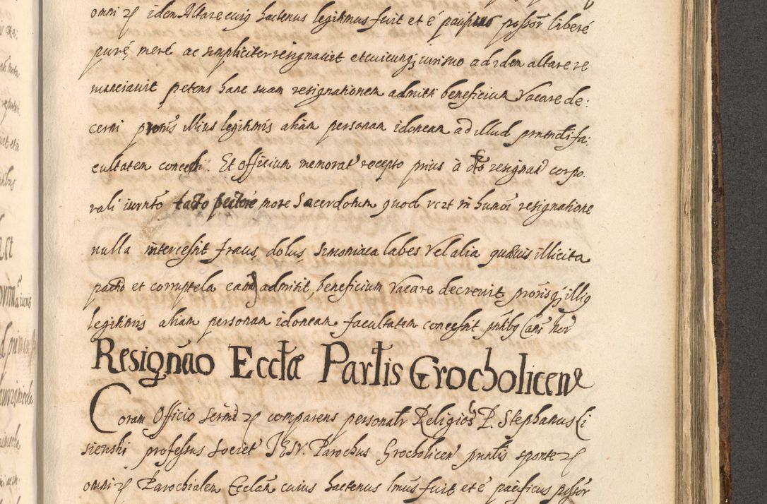 Zdjęcie nr 1373 dla obiektu archiwalnego: Acta actorum, institutionum, resignationum, provisionum, decretorum, sententiarum, inscriptionum, testamentorum, confirmationum, ingrossationum, obligationum, quietationum, constitutionum R. D. Andreae Szołdrski, episcopi Kijoviensis, Gnesnensis et Posnaniensis praepositi, cantoris Cracoviensis, Vladislaviensis canonici, R. S. M. secretarii, episcopatus Cracoviensis in spiritualibus er temporalibus deputati anno 1633, 1634 et 1635