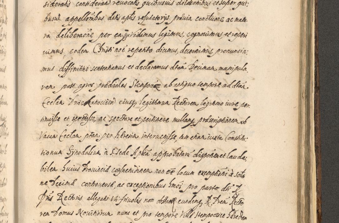 Zdjęcie nr 1367 dla obiektu archiwalnego: Acta actorum, institutionum, resignationum, provisionum, decretorum, sententiarum, inscriptionum, testamentorum, confirmationum, ingrossationum, obligationum, quietationum, constitutionum R. D. Andreae Szołdrski, episcopi Kijoviensis, Gnesnensis et Posnaniensis praepositi, cantoris Cracoviensis, Vladislaviensis canonici, R. S. M. secretarii, episcopatus Cracoviensis in spiritualibus er temporalibus deputati anno 1633, 1634 et 1635