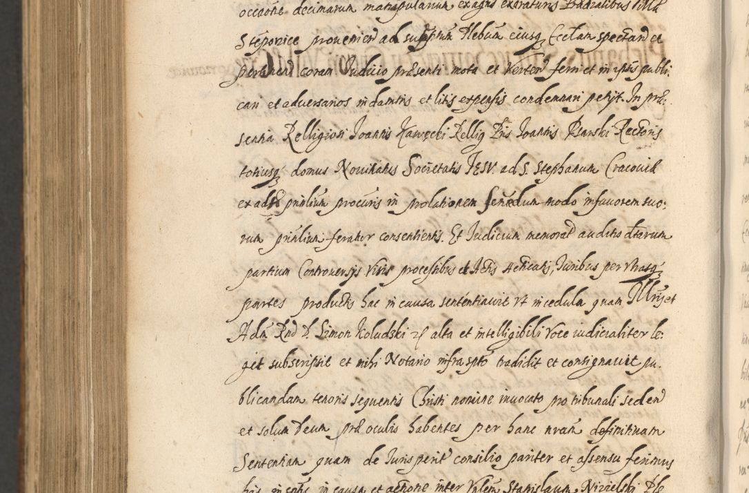 Zdjęcie nr 1366 dla obiektu archiwalnego: Acta actorum, institutionum, resignationum, provisionum, decretorum, sententiarum, inscriptionum, testamentorum, confirmationum, ingrossationum, obligationum, quietationum, constitutionum R. D. Andreae Szołdrski, episcopi Kijoviensis, Gnesnensis et Posnaniensis praepositi, cantoris Cracoviensis, Vladislaviensis canonici, R. S. M. secretarii, episcopatus Cracoviensis in spiritualibus er temporalibus deputati anno 1633, 1634 et 1635