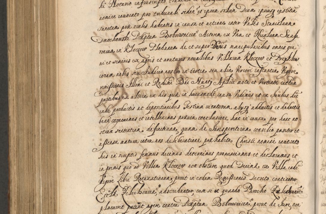 Zdjęcie nr 1356 dla obiektu archiwalnego: Acta actorum, institutionum, resignationum, provisionum, decretorum, sententiarum, inscriptionum, testamentorum, confirmationum, ingrossationum, obligationum, quietationum, constitutionum R. D. Andreae Szołdrski, episcopi Kijoviensis, Gnesnensis et Posnaniensis praepositi, cantoris Cracoviensis, Vladislaviensis canonici, R. S. M. secretarii, episcopatus Cracoviensis in spiritualibus er temporalibus deputati anno 1633, 1634 et 1635