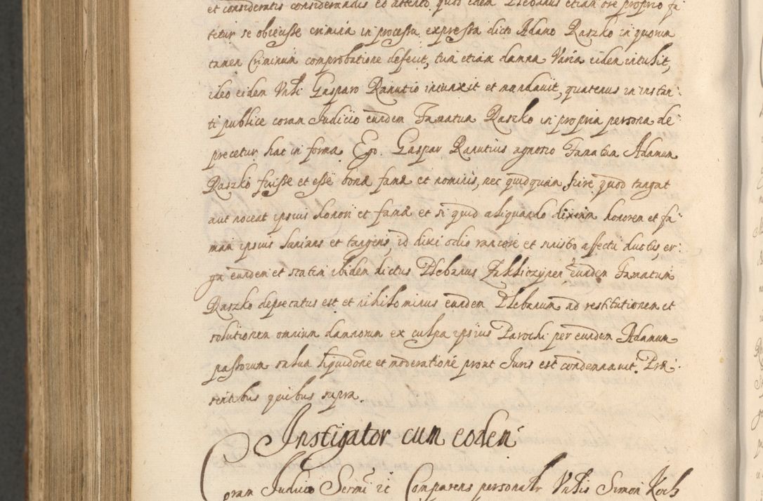 Zdjęcie nr 1352 dla obiektu archiwalnego: Acta actorum, institutionum, resignationum, provisionum, decretorum, sententiarum, inscriptionum, testamentorum, confirmationum, ingrossationum, obligationum, quietationum, constitutionum R. D. Andreae Szołdrski, episcopi Kijoviensis, Gnesnensis et Posnaniensis praepositi, cantoris Cracoviensis, Vladislaviensis canonici, R. S. M. secretarii, episcopatus Cracoviensis in spiritualibus er temporalibus deputati anno 1633, 1634 et 1635