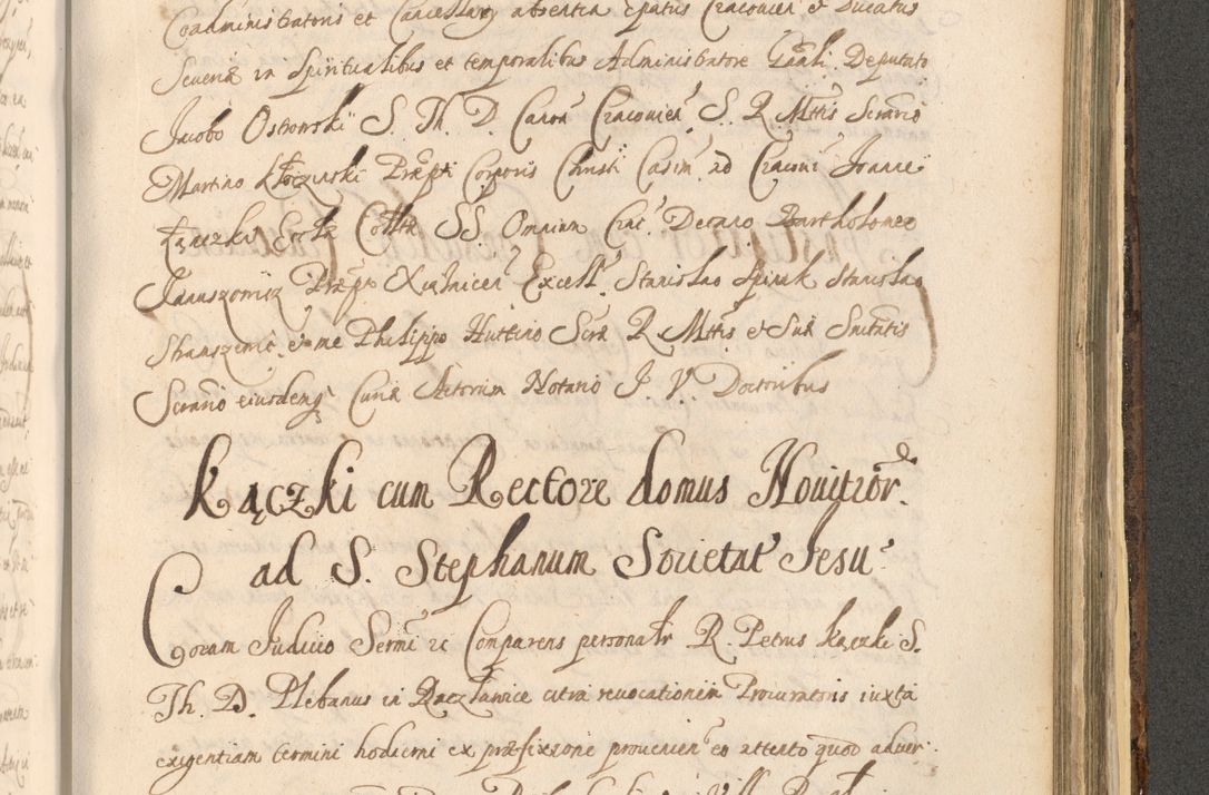 Zdjęcie nr 1349 dla obiektu archiwalnego: Acta actorum, institutionum, resignationum, provisionum, decretorum, sententiarum, inscriptionum, testamentorum, confirmationum, ingrossationum, obligationum, quietationum, constitutionum R. D. Andreae Szołdrski, episcopi Kijoviensis, Gnesnensis et Posnaniensis praepositi, cantoris Cracoviensis, Vladislaviensis canonici, R. S. M. secretarii, episcopatus Cracoviensis in spiritualibus er temporalibus deputati anno 1633, 1634 et 1635