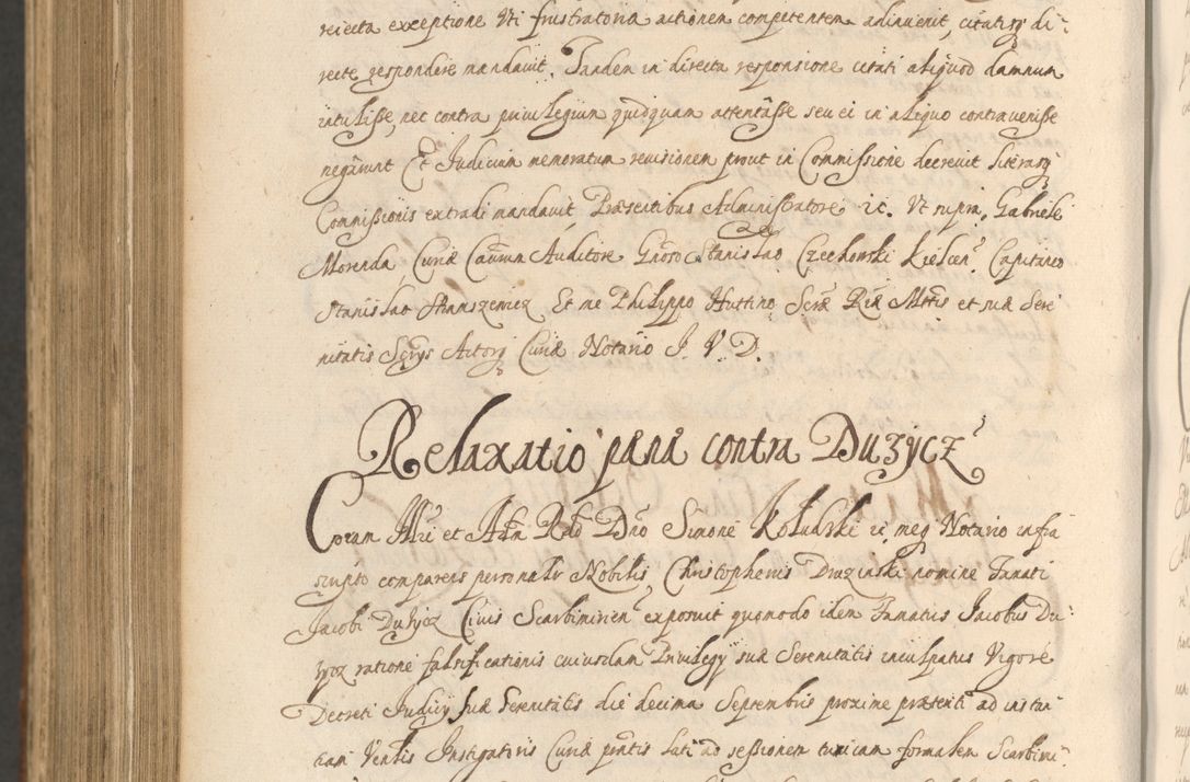 Zdjęcie nr 1346 dla obiektu archiwalnego: Acta actorum, institutionum, resignationum, provisionum, decretorum, sententiarum, inscriptionum, testamentorum, confirmationum, ingrossationum, obligationum, quietationum, constitutionum R. D. Andreae Szołdrski, episcopi Kijoviensis, Gnesnensis et Posnaniensis praepositi, cantoris Cracoviensis, Vladislaviensis canonici, R. S. M. secretarii, episcopatus Cracoviensis in spiritualibus er temporalibus deputati anno 1633, 1634 et 1635