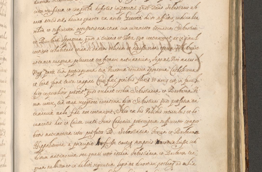 Zdjęcie nr 1343 dla obiektu archiwalnego: Acta actorum, institutionum, resignationum, provisionum, decretorum, sententiarum, inscriptionum, testamentorum, confirmationum, ingrossationum, obligationum, quietationum, constitutionum R. D. Andreae Szołdrski, episcopi Kijoviensis, Gnesnensis et Posnaniensis praepositi, cantoris Cracoviensis, Vladislaviensis canonici, R. S. M. secretarii, episcopatus Cracoviensis in spiritualibus er temporalibus deputati anno 1633, 1634 et 1635