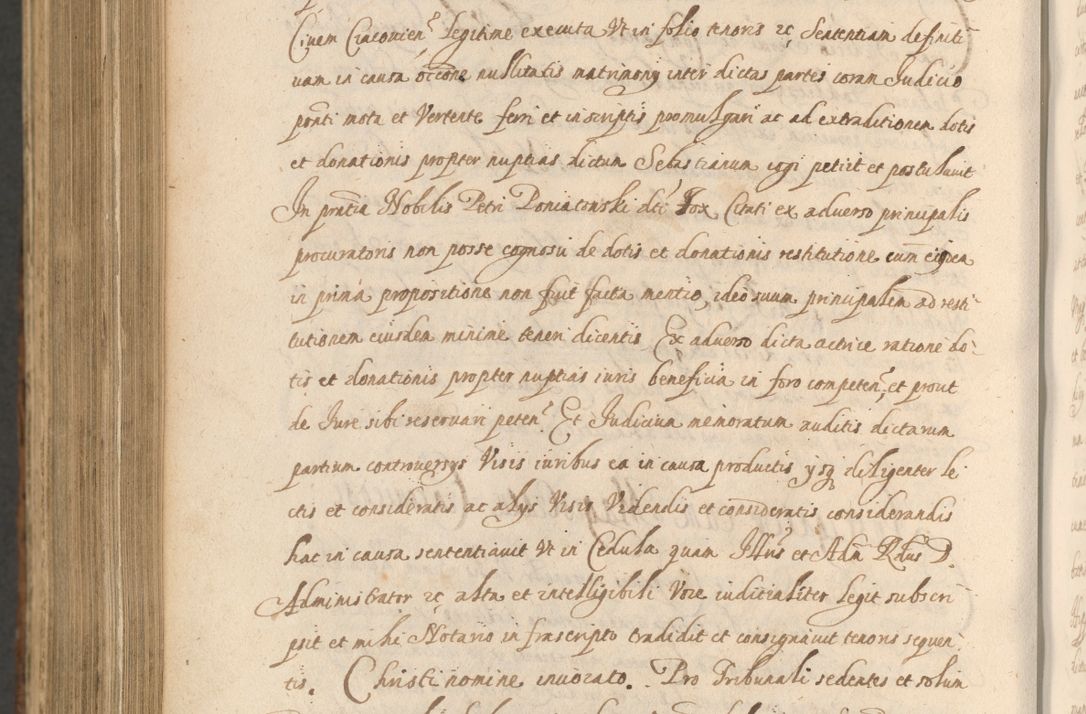 Zdjęcie nr 1342 dla obiektu archiwalnego: Acta actorum, institutionum, resignationum, provisionum, decretorum, sententiarum, inscriptionum, testamentorum, confirmationum, ingrossationum, obligationum, quietationum, constitutionum R. D. Andreae Szołdrski, episcopi Kijoviensis, Gnesnensis et Posnaniensis praepositi, cantoris Cracoviensis, Vladislaviensis canonici, R. S. M. secretarii, episcopatus Cracoviensis in spiritualibus er temporalibus deputati anno 1633, 1634 et 1635