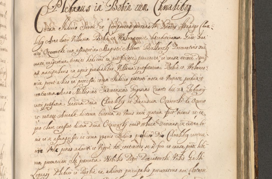 Zdjęcie nr 1337 dla obiektu archiwalnego: Acta actorum, institutionum, resignationum, provisionum, decretorum, sententiarum, inscriptionum, testamentorum, confirmationum, ingrossationum, obligationum, quietationum, constitutionum R. D. Andreae Szołdrski, episcopi Kijoviensis, Gnesnensis et Posnaniensis praepositi, cantoris Cracoviensis, Vladislaviensis canonici, R. S. M. secretarii, episcopatus Cracoviensis in spiritualibus er temporalibus deputati anno 1633, 1634 et 1635