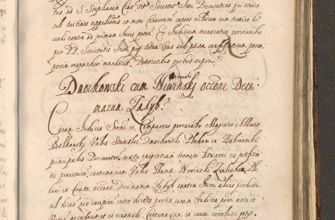 Zdjęcie nr 1329 dla obiektu archiwalnego: Acta actorum, institutionum, resignationum, provisionum, decretorum, sententiarum, inscriptionum, testamentorum, confirmationum, ingrossationum, obligationum, quietationum, constitutionum R. D. Andreae Szołdrski, episcopi Kijoviensis, Gnesnensis et Posnaniensis praepositi, cantoris Cracoviensis, Vladislaviensis canonici, R. S. M. secretarii, episcopatus Cracoviensis in spiritualibus er temporalibus deputati anno 1633, 1634 et 1635
