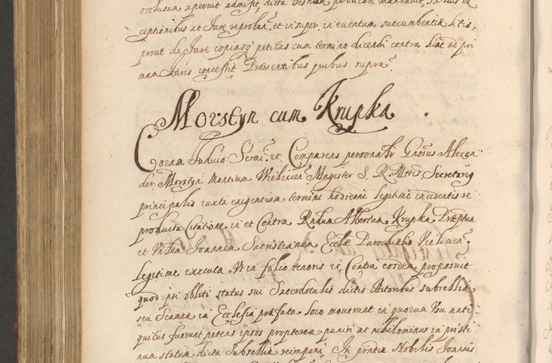 Zdjęcie nr 1326 dla obiektu archiwalnego: Acta actorum, institutionum, resignationum, provisionum, decretorum, sententiarum, inscriptionum, testamentorum, confirmationum, ingrossationum, obligationum, quietationum, constitutionum R. D. Andreae Szołdrski, episcopi Kijoviensis, Gnesnensis et Posnaniensis praepositi, cantoris Cracoviensis, Vladislaviensis canonici, R. S. M. secretarii, episcopatus Cracoviensis in spiritualibus er temporalibus deputati anno 1633, 1634 et 1635